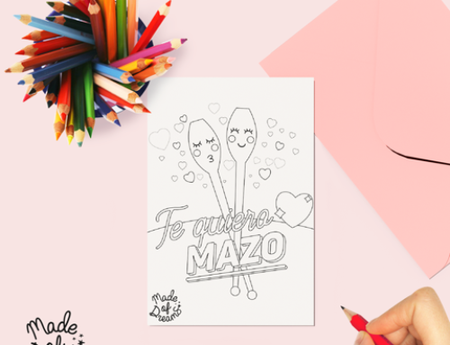 Dibujo TE QUIERO MAZO #yoentrenoencasa